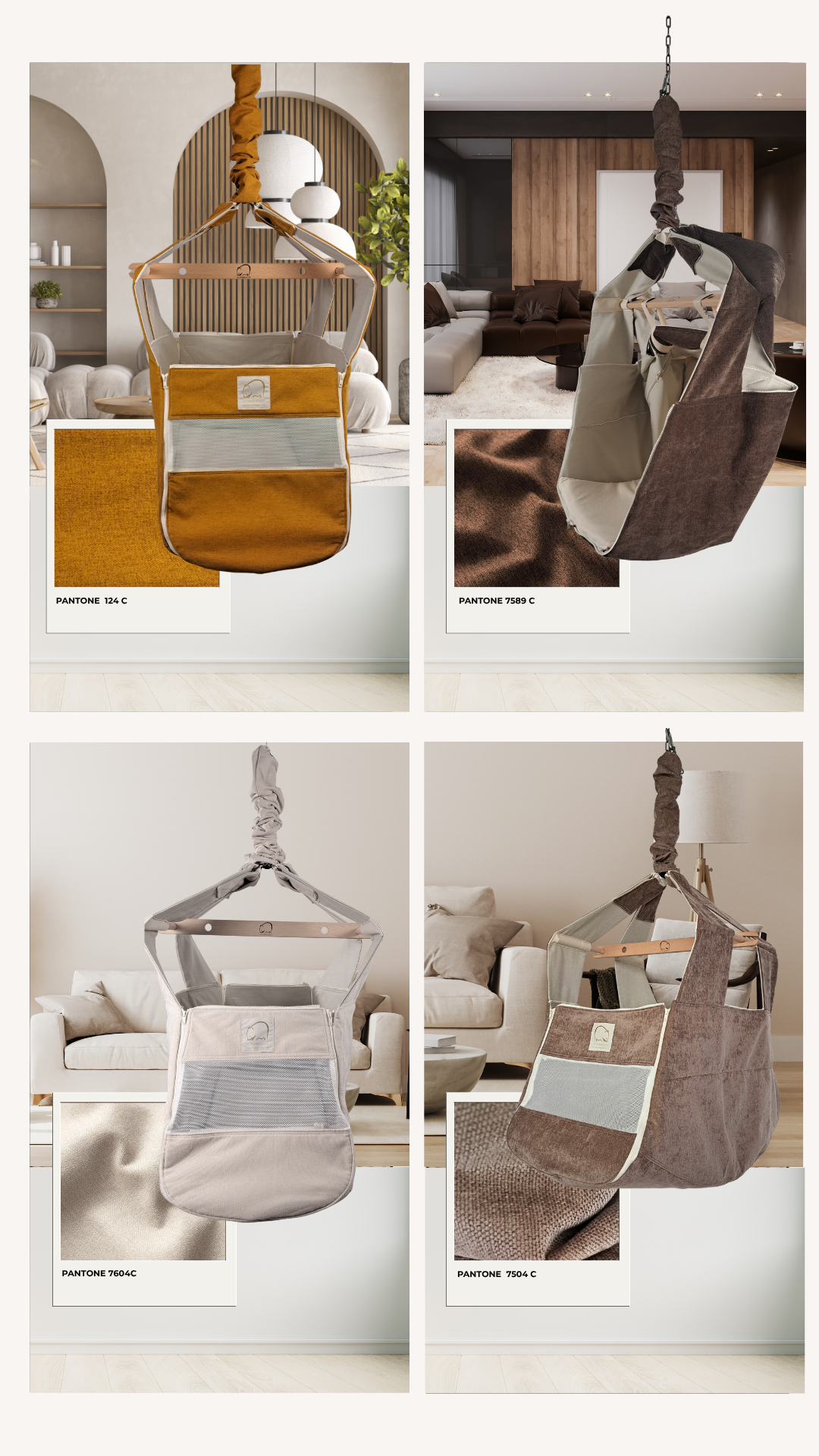 Wombagee Federwiege Farben