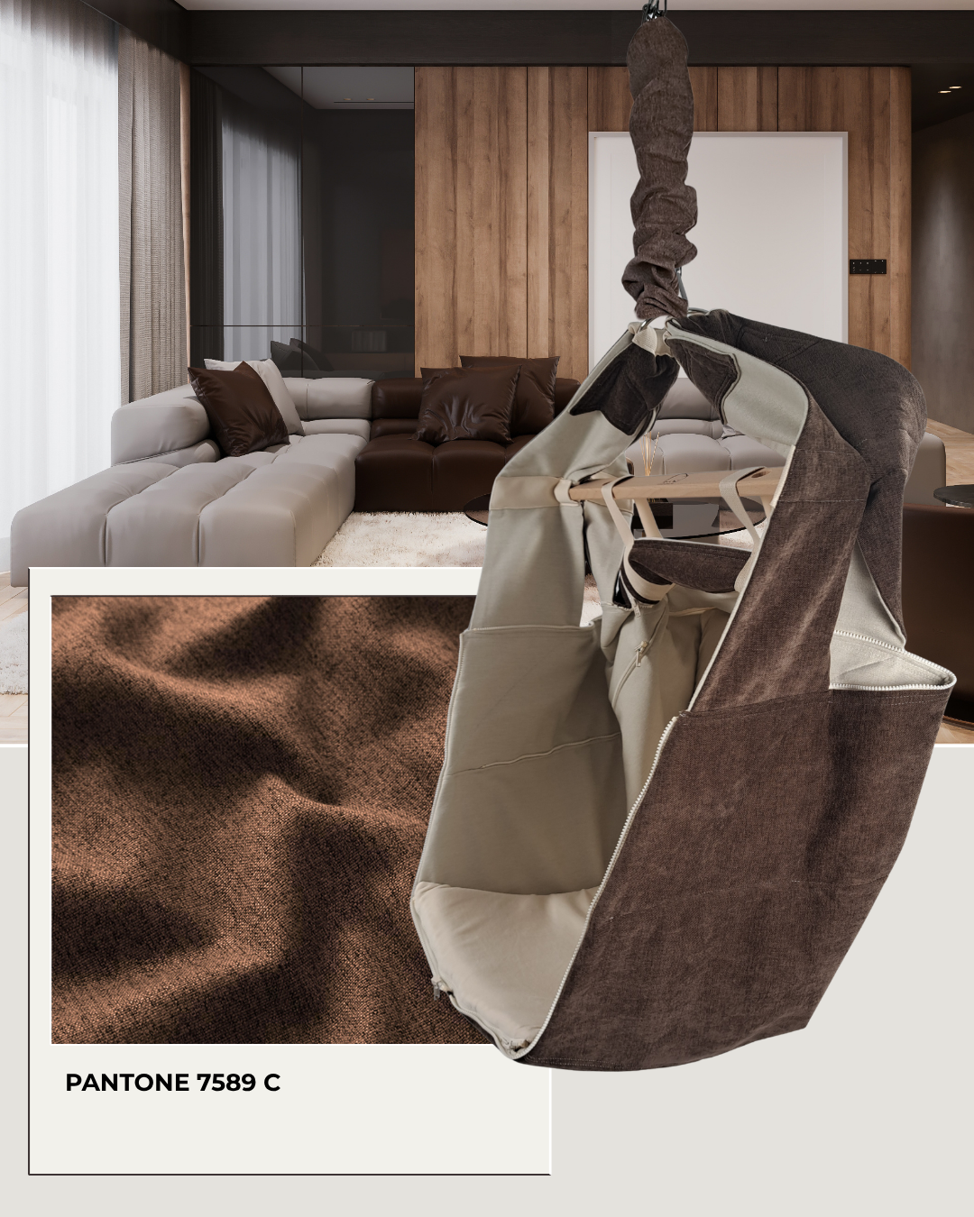 WOMBAGEE® Advanced Federwiege "MOCCA" - Wombagee Wiegenmanufaktur