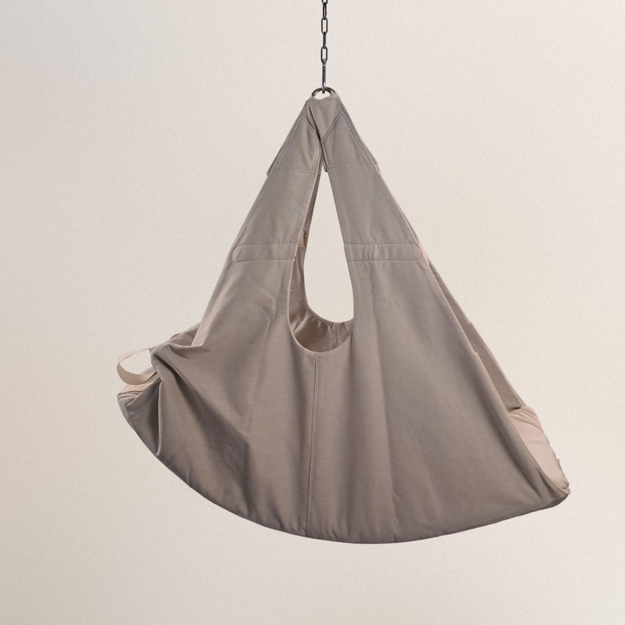 WOMBAGEE® Big One Federwiege für Kinder bis 50kg in beige
