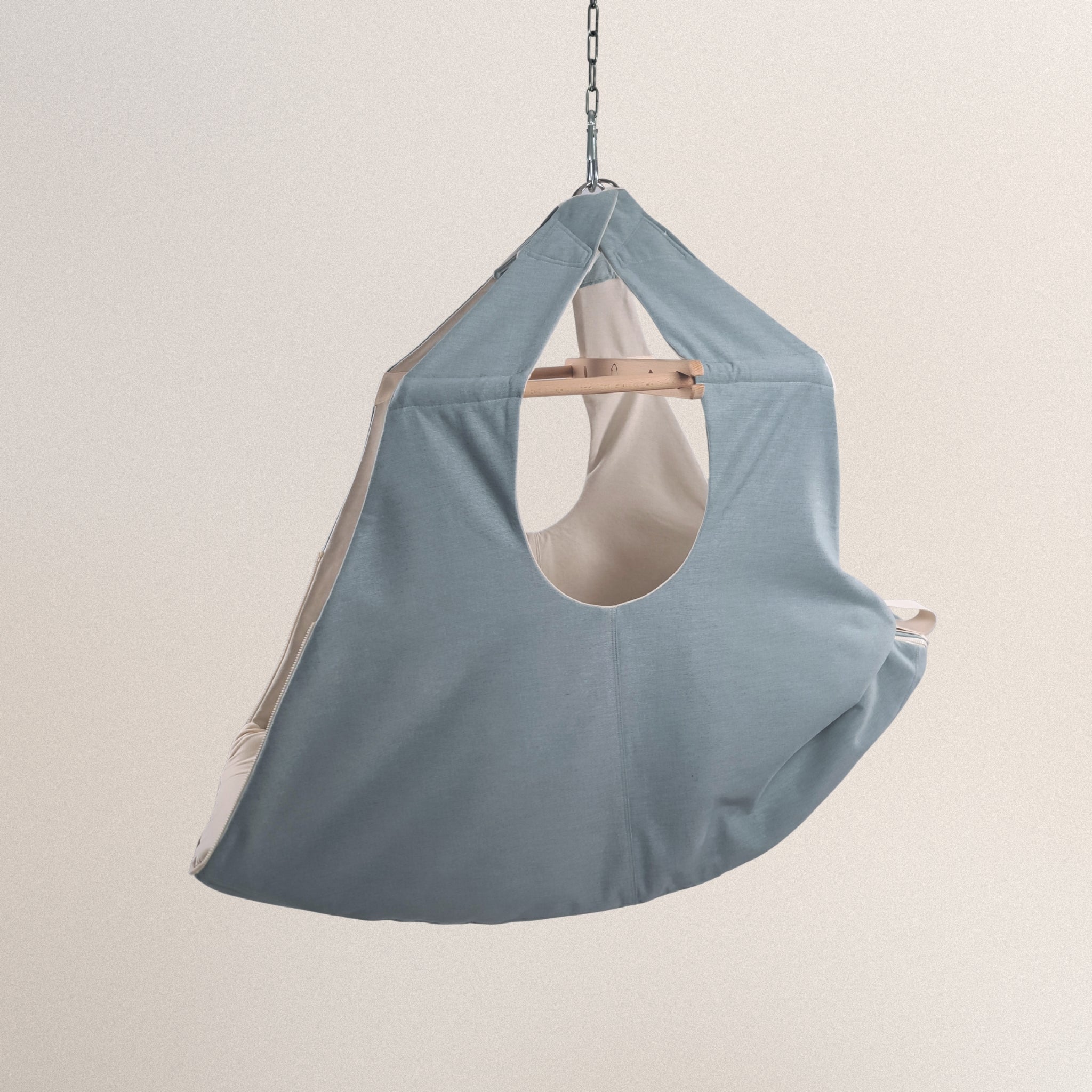 WOMBAGEE® Big One Federwiege für Kinder bis 50kg in blau