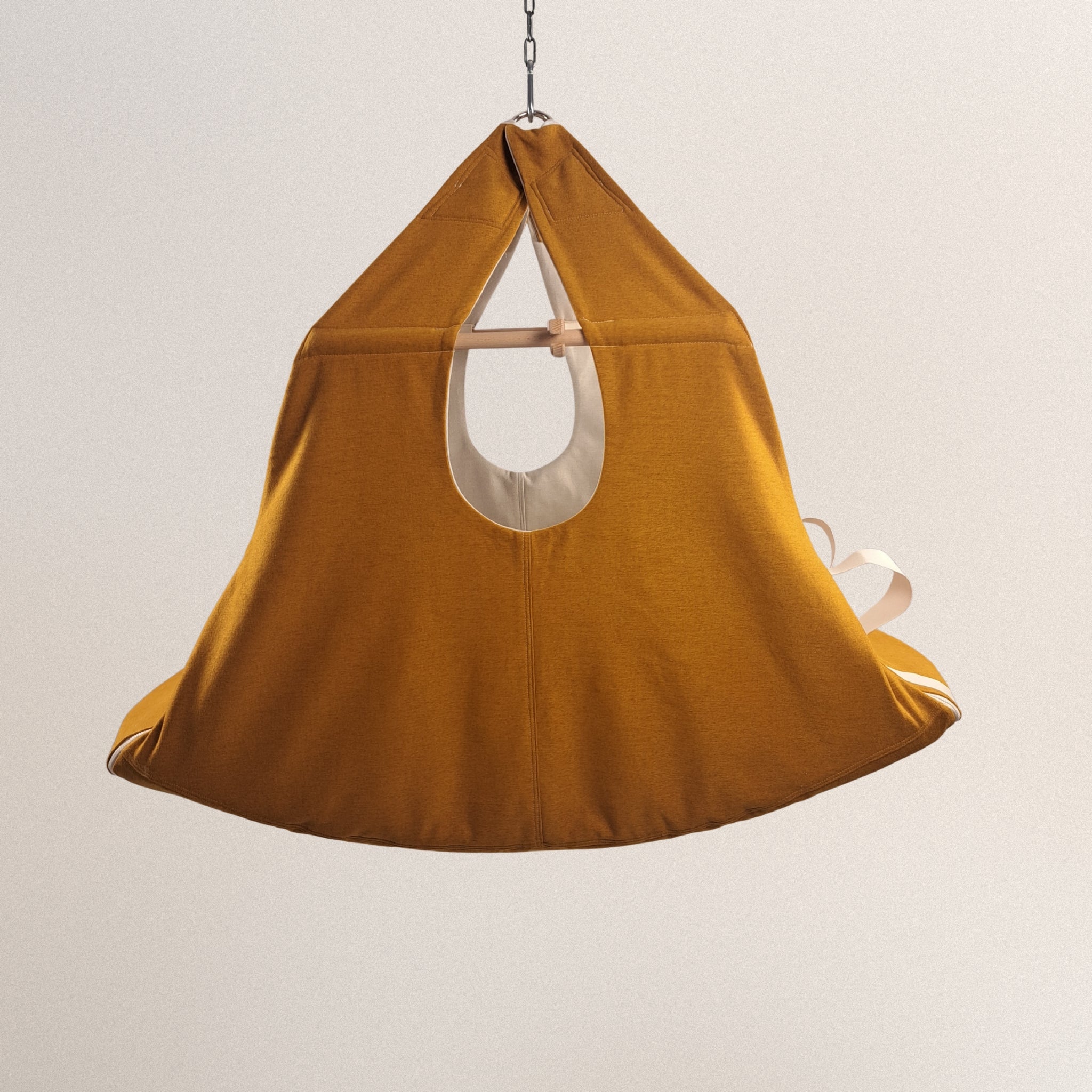 WOMBAGEE® Big One Federwiege für Kinder bis 50kg in gelb