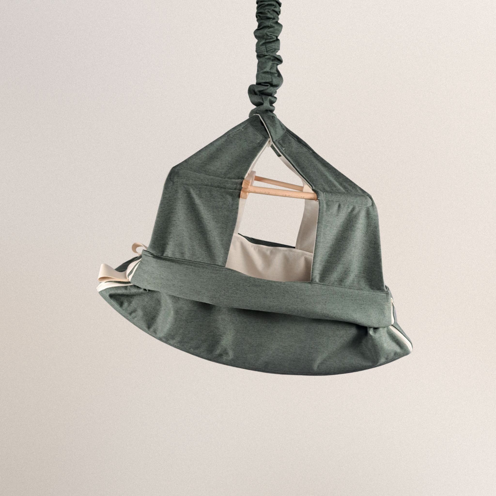 WOMBAGEE® Advanced CLASSIC Federwiege für Kinder bis 40kg in grün