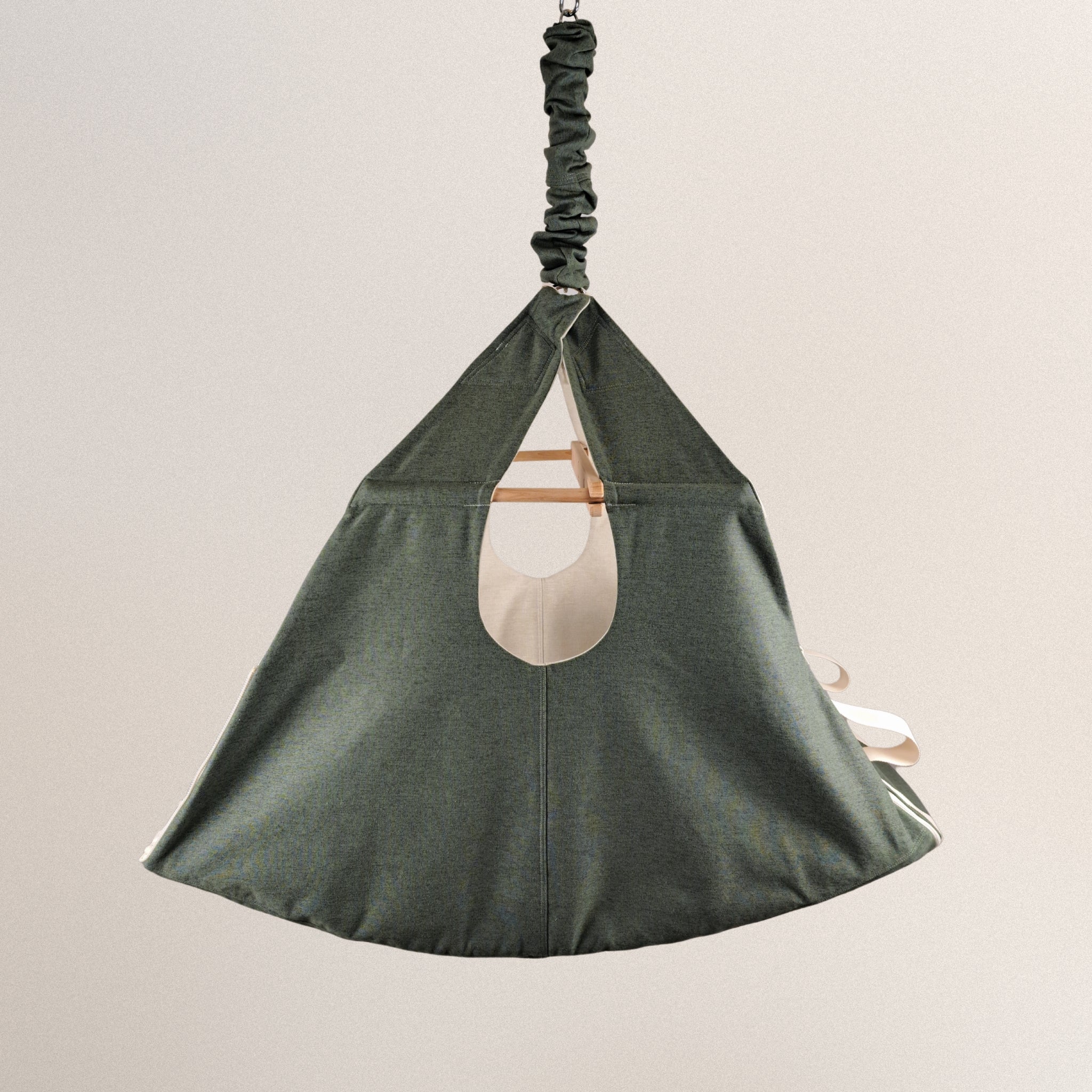 WOMBAGEE® Big One Federwiege für Kinder bis 50kg in grün