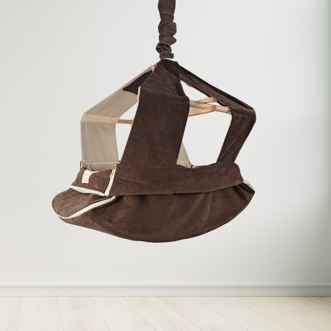 WOMBAGEE® Advanced Federwiege "MOCCA" - Wombagee Wiegenmanufaktur