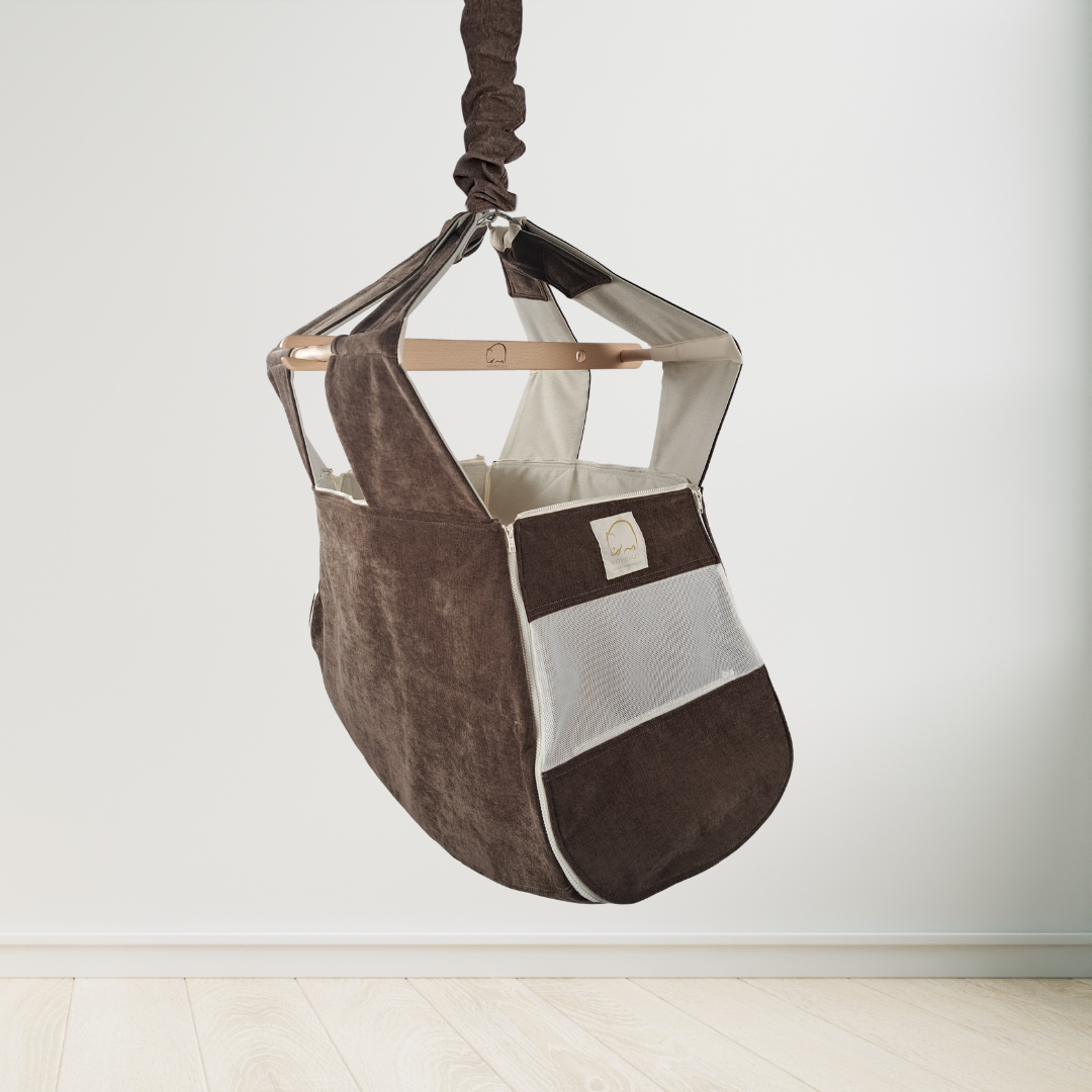 WOMBAGEE® Advanced Federwiege "MOCCA" - Wombagee Wiegenmanufaktur