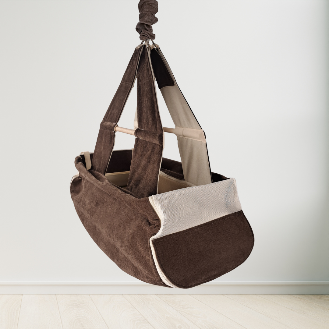 WOMBAGEE® Advanced Federwiege "MOCCA" - Wombagee Wiegenmanufaktur