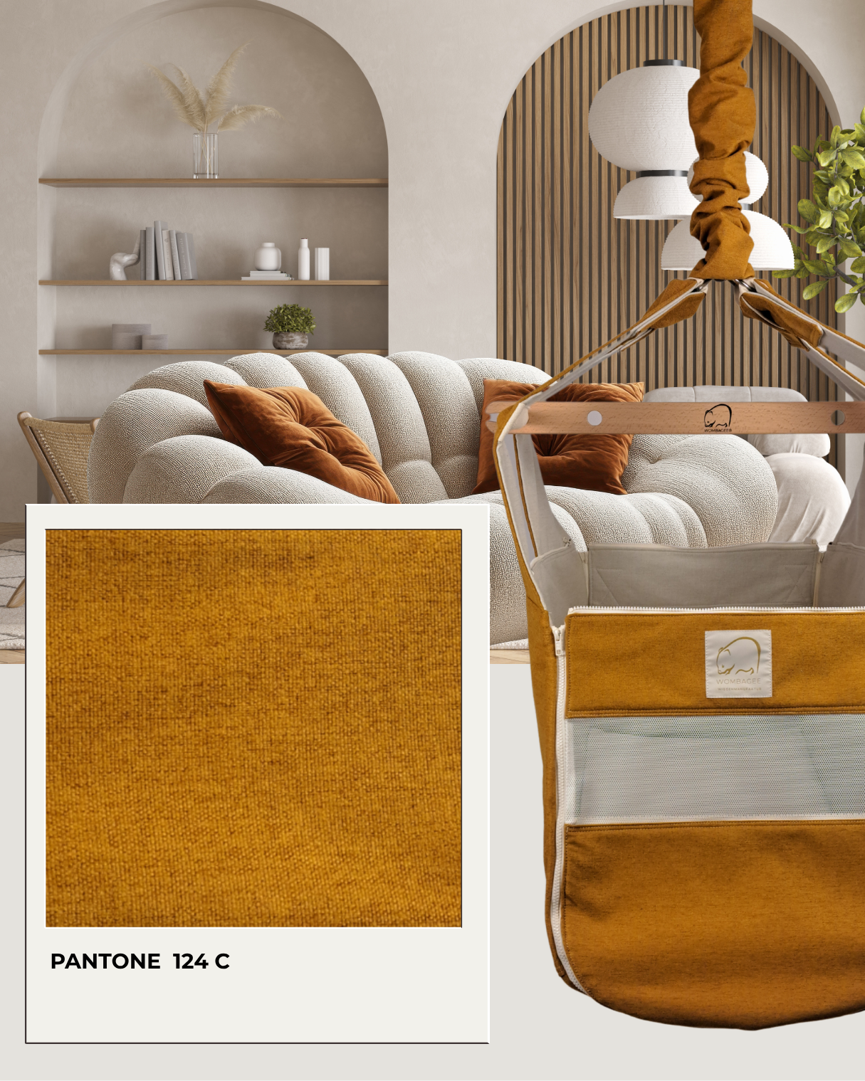 WOMBAGEE® Advanced Federwiege "SUNBEAM"