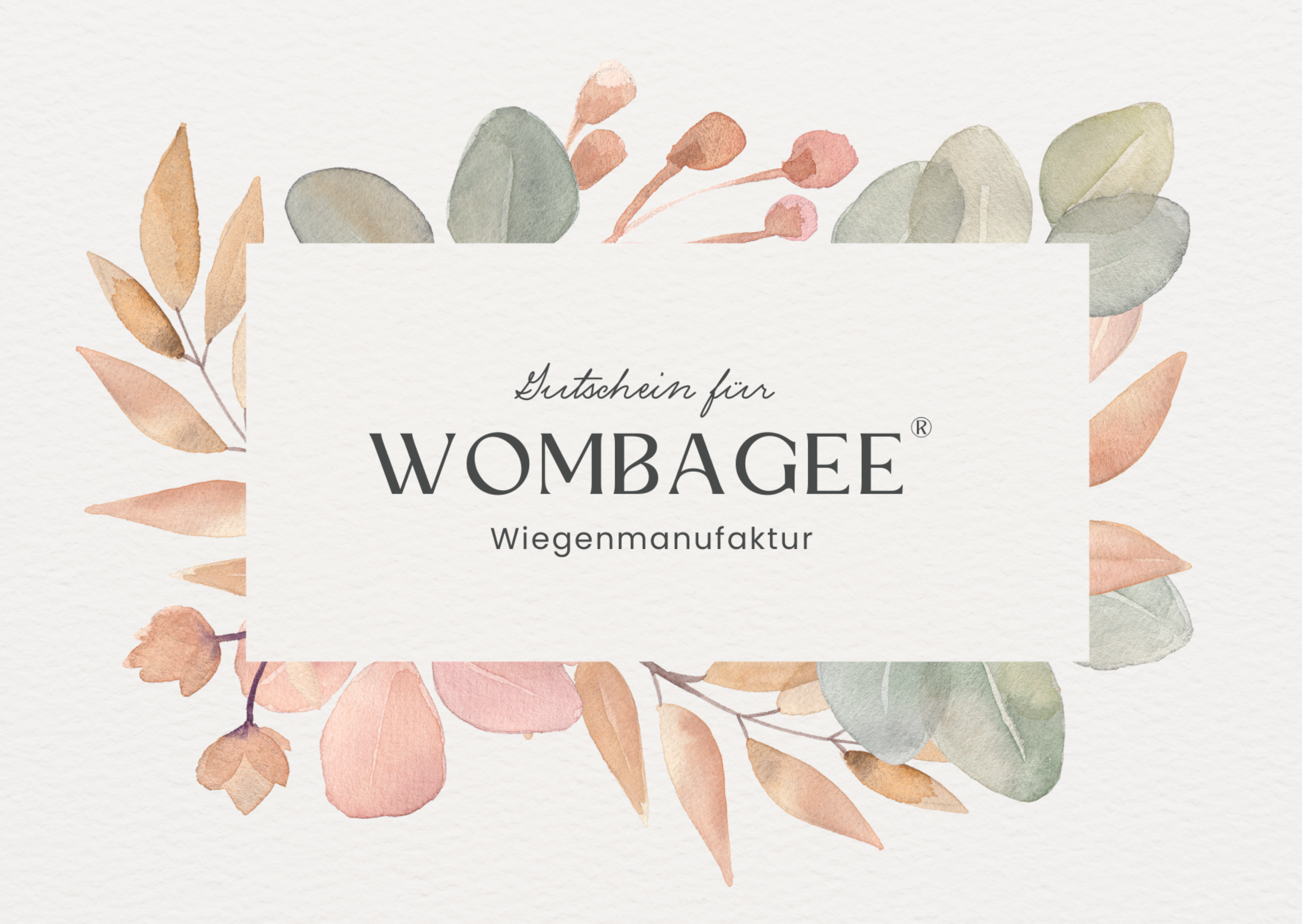 Wombagee® Geschenkgutschein